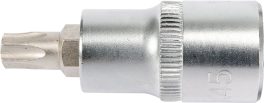 Bit torx T45 cu adaptor 1/2" 55 mm (cod: YT-04315) - imagine 2