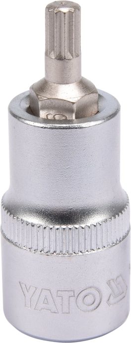 BIT SPLINE M6, ADAPTATOR 1/2 "CU, 55MM (cod: YT-04341)