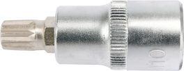 BIT SPLINE M10, ADAPTATOR CU 1/2", 55MM (cod: YT-04343) - imagine 2