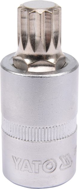 BIT SPLINE M14, ADAPTATOR CU 1/2 ", 55MM (cod: YT-04345)