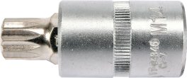 BIT SPLINE M14, ADAPTATOR CU 1/2 ", 55MM (cod: YT-04345) - imagine 2