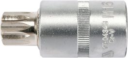 BIT SPLINE M16, ADAPTATOR CU 1/2 ", 55MM (cod: YT-04346) - imagine 2