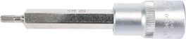ADAPTATOR BIT SPLINE CU 1/2", M5,100MM (cod: YT-04350) - imagine 2