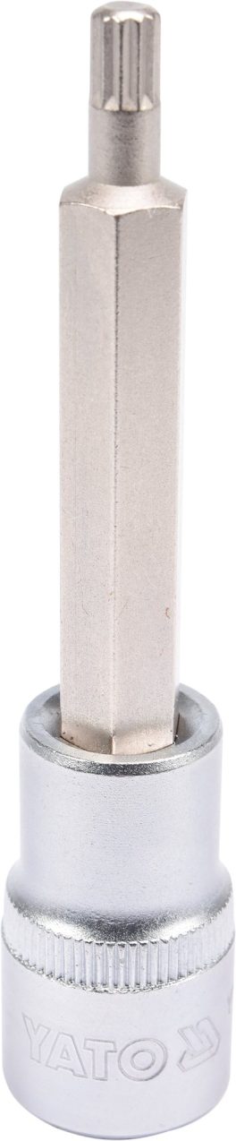 ADAPTATOR BIT SPLINE CU 1/2", M6,100MM (cod: YT-04351)