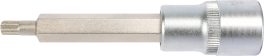 ADAPTATOR BIT SPLINE CU 1/2", M6,100MM (cod: YT-04351) - imagine 2