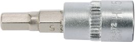 Bit hexagonal 5 mm cu adaptor 37 mm 1/4" (cod: YT-04372) - imagine 2