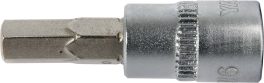Bit hexagonal 6 mm cu adaptor 37 mm 1/4" (cod: YT-04373) - imagine 2