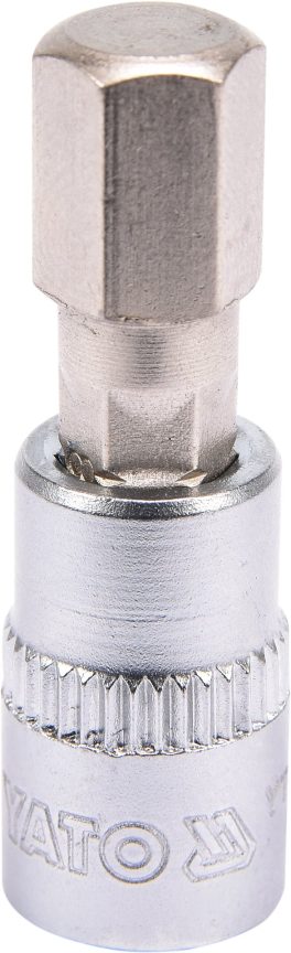 Bit hexagonal 8 mm cu adaptor 37 mm 1/4" (cod: YT-04375)