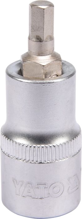 Bit hex 6 mm cu adaptor 1/2" 55 mm(cod: YT-04382)