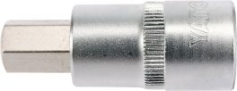 Bit hex 12 mm cu adaptor 1/2" 55 mm (cod: YT-04386) - imagine 2