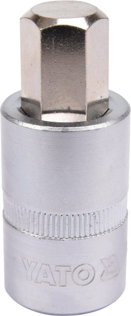 Bit hex 14 mm cu adaptor 1/2" 55 mm (cod: YT-04387)