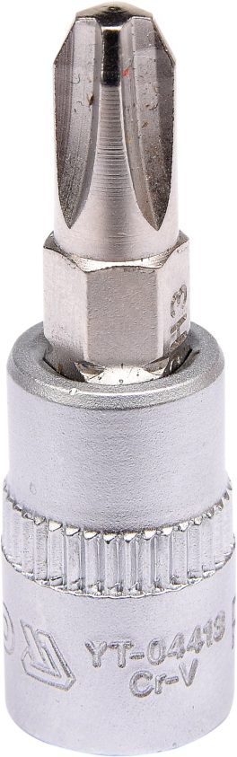Bit cruce PH3 cu adaptor 37 mm 1/4" (cod: YT-04413)