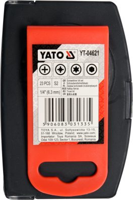 Trusa 23 de biti cu adaptor YT-04621 (cod: YT-04621) - imagine 2