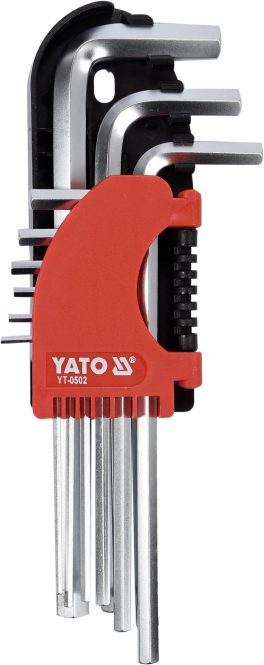 Set chei imbus 9 buc 2 - 10 mm (cod: YT-0502)