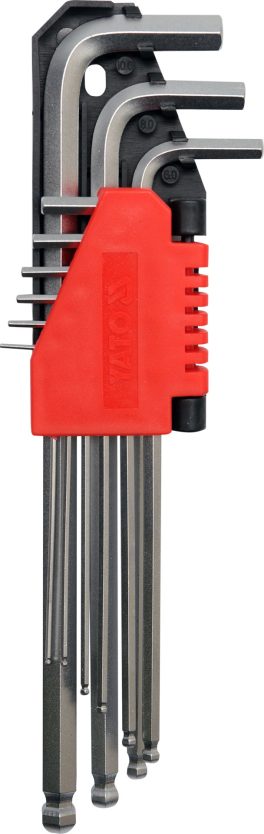 Set chei imbus hex 9 buc 1.5 - 10 mm (cod: YT-0506)