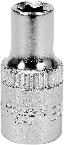 CHEIE TUBULARA TORX 1/4"- E 6 (cod: YT-05213)