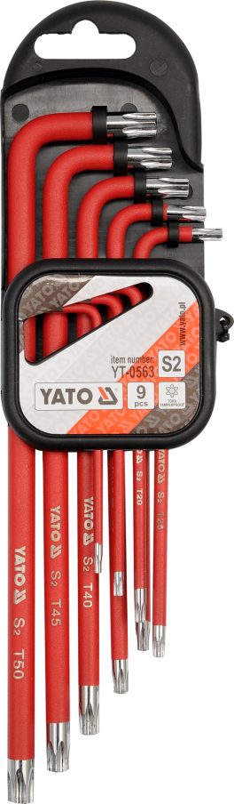Set chei torx S2 9 buc (cod: YT-0563)