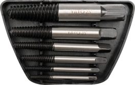 Set 6 extractoare pentru șuruburi rupte (cod: YT-0590)