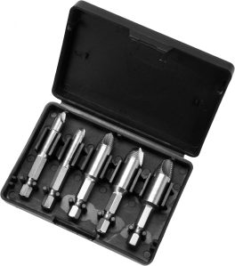 Set extractoare șuruburi rupte, 5 buc (cod: YT-06035) - imagine 2