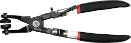 Clește pentru siguranțe furtun cu vărf îndoit 215 mm (cod: YT-0651)