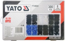 SET CLIPSURI TAPITERIE OPEL 300 BUC (cod: YT-06652) - imagine 2