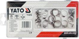 Set 26 coliere pentru furtun (cod: YT-06782) - imagine 2
