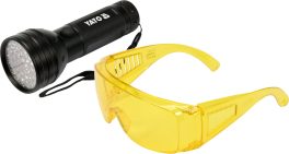 Kit lanterna led UV + ochelari (cod: YT-08581) (cod: YT-08581)