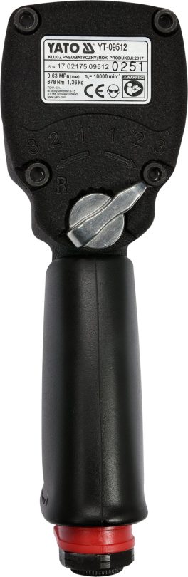 MINI CHEIE PNEUMATICA, 1/2 ", 678 Nm (cod: YT-09512) (cod: YT-09512) - imagine 4