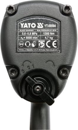 PISTOL PNEUMATIC 3/4", 1300Nm (cod: YT-09564) (cod: YT-09564) - imagine 2