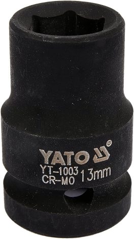 CHEIE TUBULARA DE IMPACT HEXAGONALA 1/2 * 13 MM (cod: YT-1003) (cod: YT-1003)