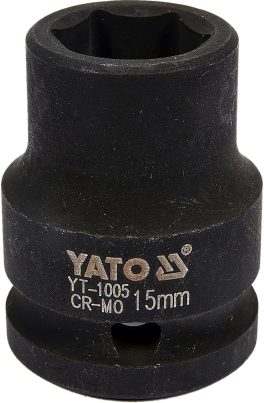 CHEIE TUBULARA DE IMPACT HEXAGONALA 1/2 * 15 MM (cod: YT-1005) (cod: YT-1005)