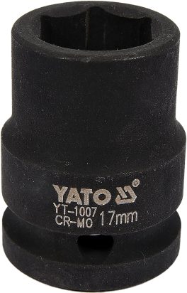 CHEIE TUBULARA DE IMPACT HEXAGONALA 1/2 * 17 MM (cod: YT-1007) (cod: YT-1007)