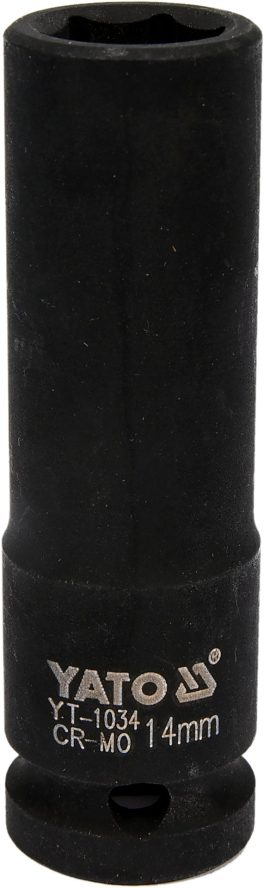 CHEIE TUBULARA DE IMPACT HEXAGONALA ADANCA 1/2 '' X 14 MM (cod: YT-1034) (cod: YT-1034)