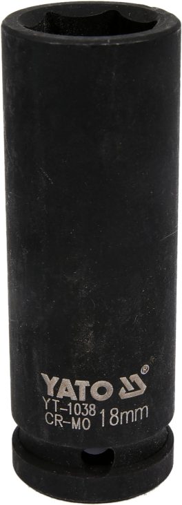 CHEIE TUBULARA DE IMPACT HEXAGONALA ADANCA 1 / 2''X 18 MM (cod: YT-1038) (cod: YT-1038)