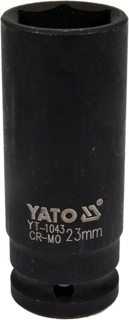 CHEIE TUBULARA DE IMPACT HEXAGONALA ADANCA 1/2 '' X 23 MM (cod: YT-1043) (cod: YT-1043)