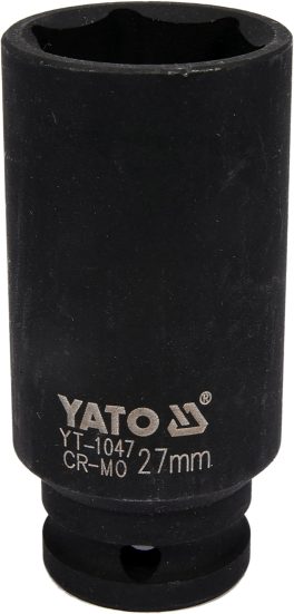 CHEIE TUBULARA DE IMPACT HEXAGONALA ADANCA 1/2 '' X 27 MM (cod: YT-1047) (cod: YT-1047)