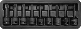 Set chei torx de impact 1/2 9 buc (cod: YT-10654)