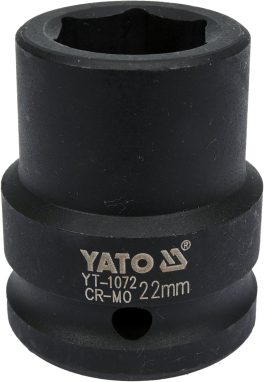 CHEIE TUBULARA DE IMPACT HEXAGONALA 3/4 '' X 22 MM CR-MO (cod: YT-1072) (cod: YT-1072)