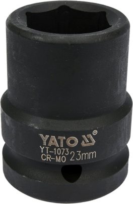 CHEIE TUBULARA DE IMPACT HEXAGONALA 3/4 '' X 23 MM CR-MO (cod: YT-1073) (cod: YT-1073)