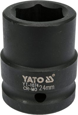 CHEIE TUBULARA DE IMPACT HEXAGONALA 3/4 '' X 24 MM CR-MO (cod: YT-1074) (cod: YT-1074)