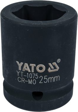 CHEIE TUBULARA DE IMPACT HEXAGONALA 3/4 '' X 25 MM CR-MO (cod: YT-1075) (cod: YT-1075)