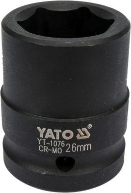 CHEIE TUBULARA DE IMPACT HEXAGONALA 3/4 '' X 26 MM CR-MO (cod: YT-1076) (cod: YT-1076)