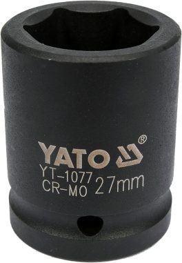 CHEIE TUBULARA DE IMPACT HEXAGONALA 3/4 '' X 27 MM CR-MO (cod: YT-1077) (cod: YT-1077)