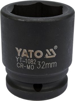 CHEIE TUBULARA DE IMPACT HEXAGONALA 3/4 '' X 32 MM CR-MO (cod: YT-1082) (cod: YT-1082)
