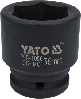 CHEIE TUBULARA DE IMPACT HEXAGONALA 3/4 '' X 36 MM CR-MO (cod: YT-1086) (cod: YT-1086)
