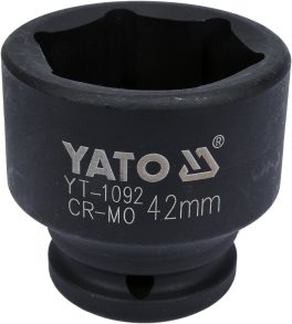 CHEIE TUBULARA DE IMPACT HEXAGONALA 3/4 '' X 42 MM CR-MO (cod: YT-1092) (cod: YT-1092)