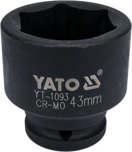 CHEIE TUBULARA DE IMPACT HEXAGONALA 3/4 '' X 43 MM CR-MO (cod: YT-1093) (cod: YT-1093)