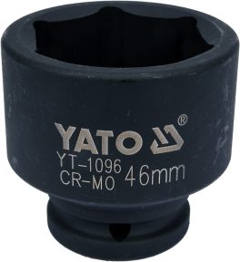 CHEIE TUBULARA DE IMPACT HEXAGONALA 3/4 '' X 46 MM CR-MO (cod: YT-1096) (cod: YT-1096)