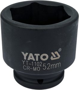 Cheie tubulară de impact 52 mm 3/4" hexagonală (cod: YT-1102) (cod: YT-1102)