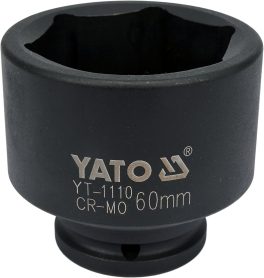 Cheie tubulară de impact 60 mm 3/4" hexagonală (cod: YT-1110) (cod: YT-1110)
